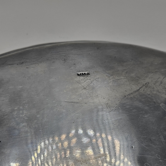 De Campos pewter metal oval fish platter - Picture 3 of 4